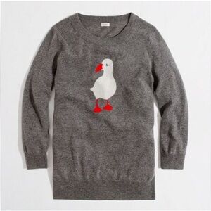 J.Crew Duck Teddie 3/4 Sleeve Sweater
